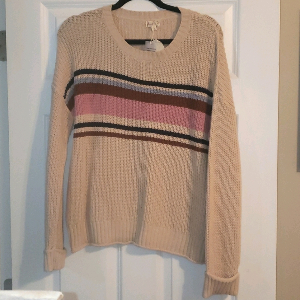 Striped Boyfriend Sweater